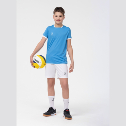 Футболка волейбольная JOGEL CAMP, бирюзовый, детский