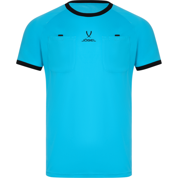 Футболка судейская JOGEL Referee tee, голубой