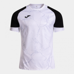 CAMISETA MANGA CORTA HISPA V BLANCO NEGRO