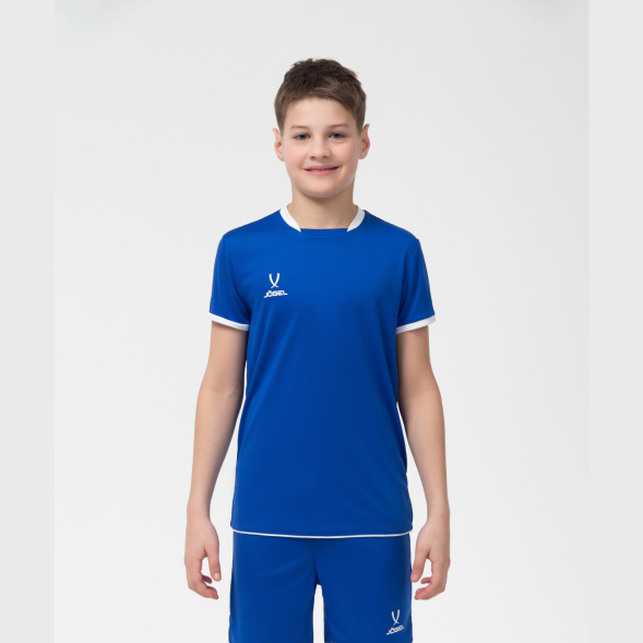 Футболка волейбольная JOGEL CAMP, синий, детский