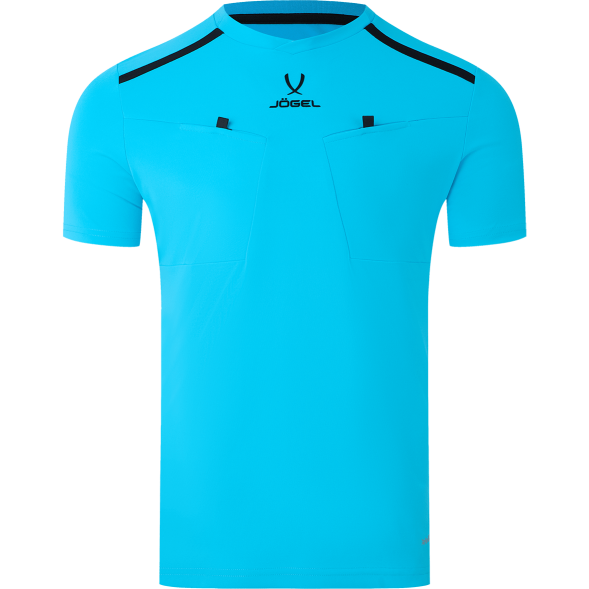 Футболка судейская JOGEL DIVISION PerFormDRY Referee Tee, голубой