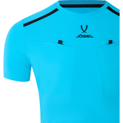 Футболка судейская JOGEL DIVISION PerFormDRY Referee Tee, голубой