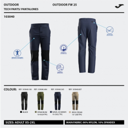 PANTALÓN LARGO EXPLORER MARINO