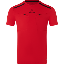 Футболка судейская JOGEL DIVISION PerFormDRY Referee Tee, красный