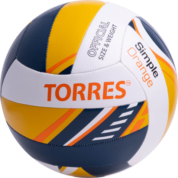 Мяч волейбольный TORRES Simple Orange V323125