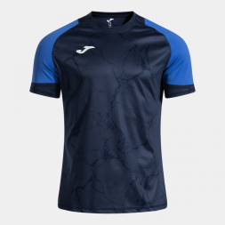 CAMISETA MANGA CORTA HISPA V DARK NAVY ROYAL