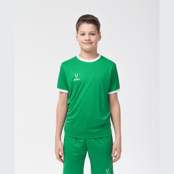 Футболка футбольная JOGEL CAMP Origin, зеленый/белый, детский