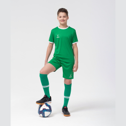 Футболка футбольная JOGEL CAMP Origin, зеленый/белый, детский