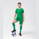 Футболка футбольная JOGEL CAMP Origin, зеленый/белый, детский
