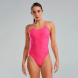 Купальник слитный TYR Lapped Cutoutfit, CLAP7A-690, размер 36, российский размер 48, полиэстер, спандекс, розовый