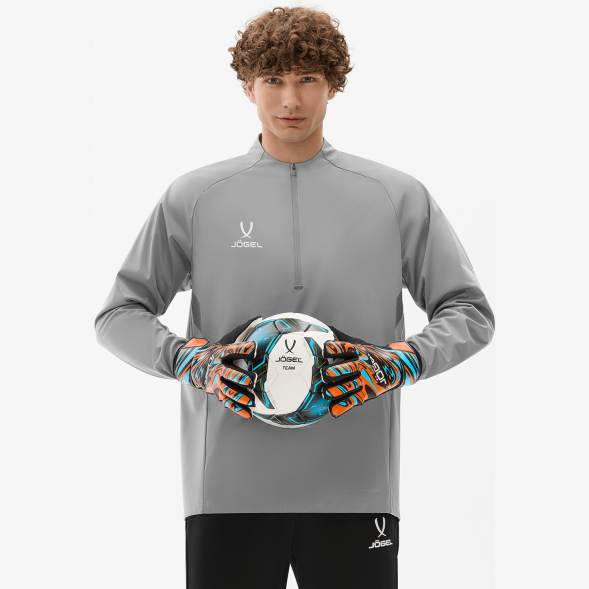 БЕЗ УПАКОВКИ Перчатки вратарские JOGEL Fusion AL3 Flat, оранжевый