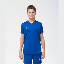 Футболка игровая JOGEL DIVISION PerFormDRY Union Jersey, синий/темно-синий/белый, детский