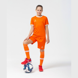 Футболка футбольная JOGEL CAMP Origin, оранжевый/белый, детский