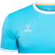 Футболка футбольная JOGEL CAMP Origin, бирюзовый/белый