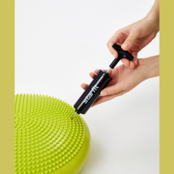 БЕЗ УПАКОВКИ Диск балансировочный STARFIT BP-104, с насосом, массажный, лаймовый