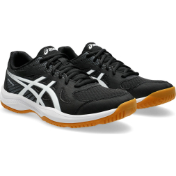 Кроссовки волейбольные мужские ASICS Upcourt 6 1071A104 001, р.13 (рос.46,5), черно-белый