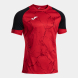 CAMISETA MANGA CORTA HISPA V ROJO NEGRO