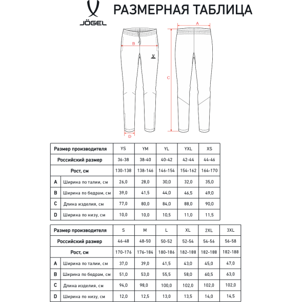 Брюки тренировочные JOGEL CAMP 2 Training Pants, темно-серый