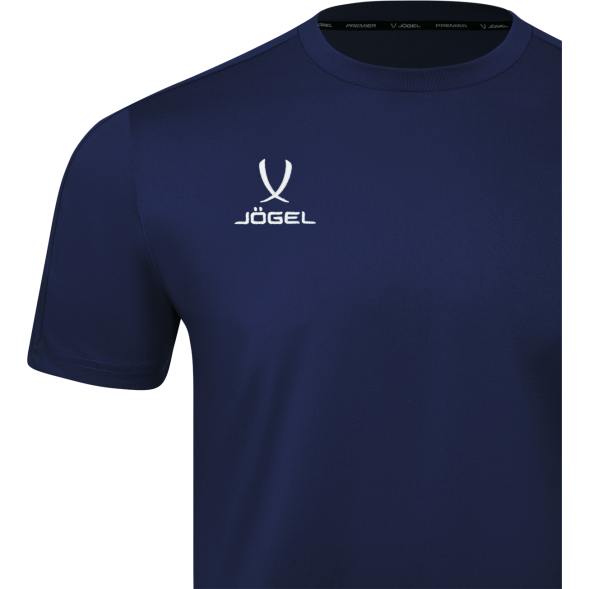 Футболка тренировочная JOGEL PREMIER PerFormDRY TRN CVC Tee, темно-синий