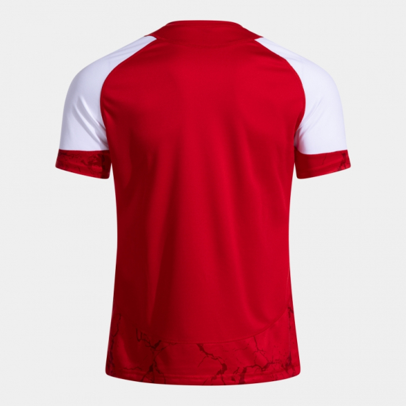 CAMISETA MANGA CORTA HISPA V ROJO BLANCO
