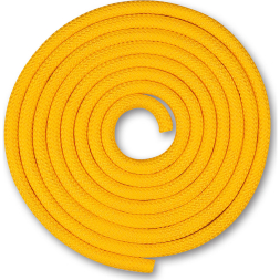 Скакалка гимнастическая INDIGO SM-121-LBL, утяжеленная, длина 2,5м, шнур, голубой