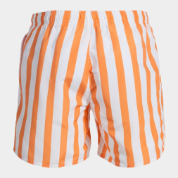 BERMUDA DE BAÑO PARTY NARANJA BLANCO