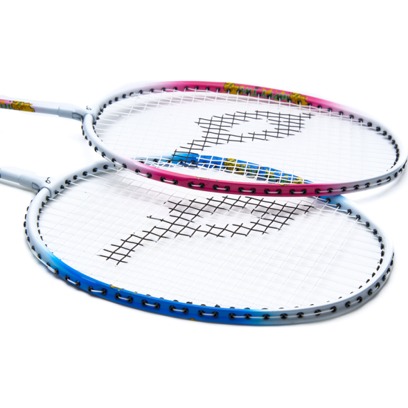 Набор для бадминтона DOUBLE FISH JINQUE LT-102, детский, длина 585 мм, 2  ракетки