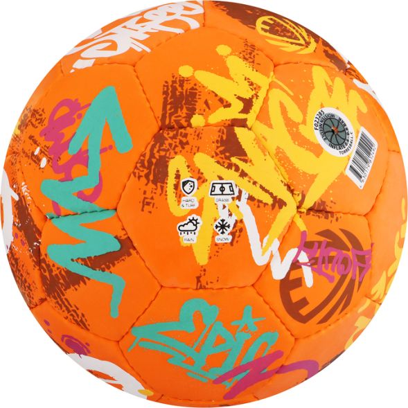 Мяч футбольный TORRES Winter Street F023285, резина, ручная сшивка, 32 панели, р. 5