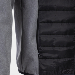 SOFT SHELL BERNA III GRIS MELANGE NEGRO