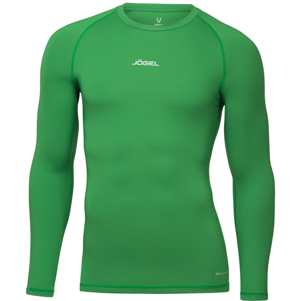 Футболка компрессионная с длинным рукавом JOGEL CAMP PerFormDRY Baselayer LS Tee, зеленый