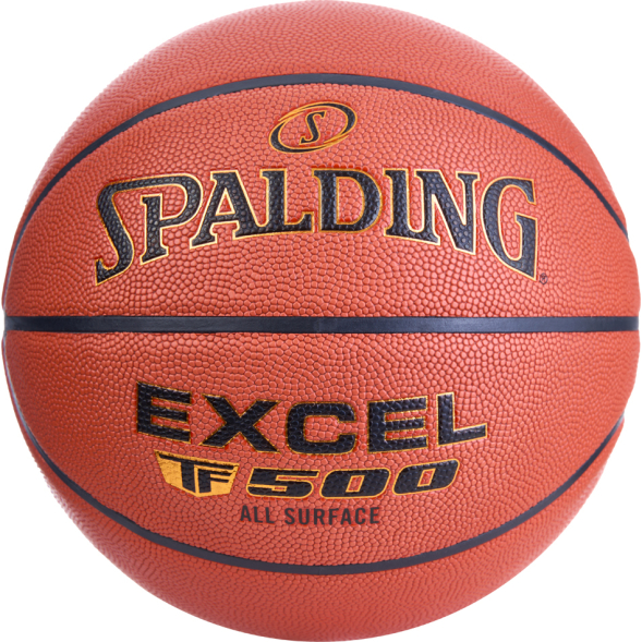 Мяч баск. SPALDING TF-500 Excel In/Out р.7, 76797z, композит, коричнево-черный