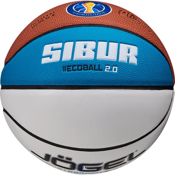 Мяч баскетбольный JOGEL ECOBALL 2.0 Autograph №3