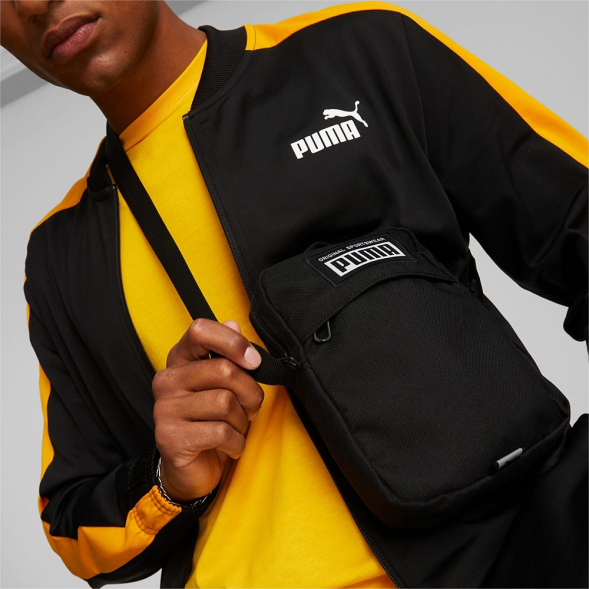 Сумка кросс-боди PUMA Academy, 07913501, полиэстер, черный