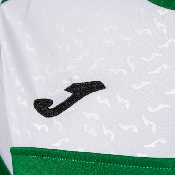 CAMISETA MANGA CORTA CREW V VERDE NEGRO