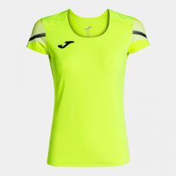 CAMISETA MANGA CORTA ELITE XI AMARILLO FLUOR NEGRO