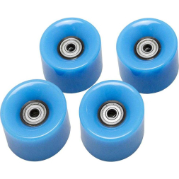 Набор колес для миниборда цвет синий (подшипник ABEC-5), AW-18.07