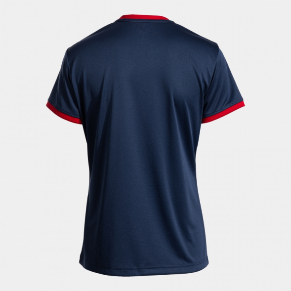 CAMISETA MANGA CORTA COMBI PREMIUM MARINO ROJO