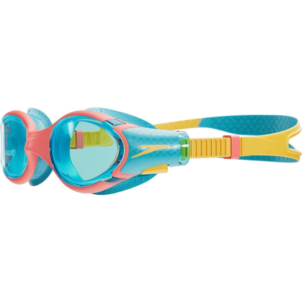 Очки для плав. детск. SPEEDO Biofuse 2.0 Jr, 8-00336315948, СИНИЕ линзы, розовая оправа