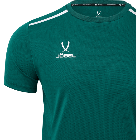 Футболка тренировочная JOGEL DIVISION Training Tee, темно-зеленый
