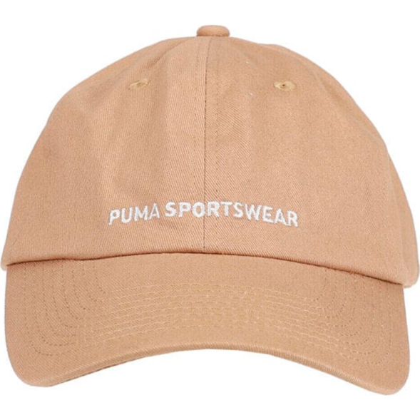 Бейсболка спорт. PUMA Sportswear Cap 02403606, 100% хлопок, бежевый