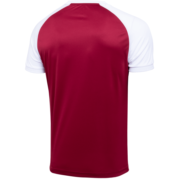 Футболка игровая JOGEL CAMP Reglan Jersey, гранатовый/белый