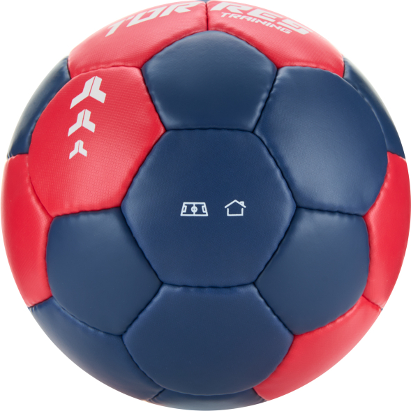 Мяч ганд. TORRES Training, H32453, р.3, ПУ, 4 подкл. слоя, руч. сшивка, мультиколор