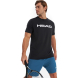 Футболка мужская HEAD Club Original T-Shirt M 811855-BK-S, р.S, хлопок,полиэстер,эластан, черный