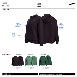 SUDADERA CON CAPUCHA BREATH ROSA