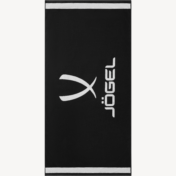 Полотенце спортивное JÖGEL ESSENTIAL Towel L, 70х140, черный/белый