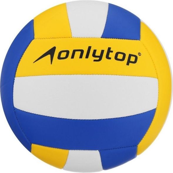 Мяч волейбольный ONLYTOP «Россия», ПВХ, машинная сшивка, 18 панелей, р. 5