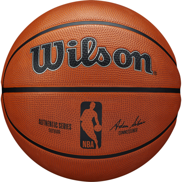 Мяч баск. WILSON NBA Authentic, WTB7300XB06, р.6, резина, оранжевый