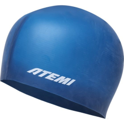 Шапочка для плавания Atemi kids silicone cap Strong blue, силикон, Цвет: синий, KSC1BE