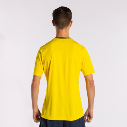 CAMISETA MANGA CORTA EUROPA V AMARILLO MARINO