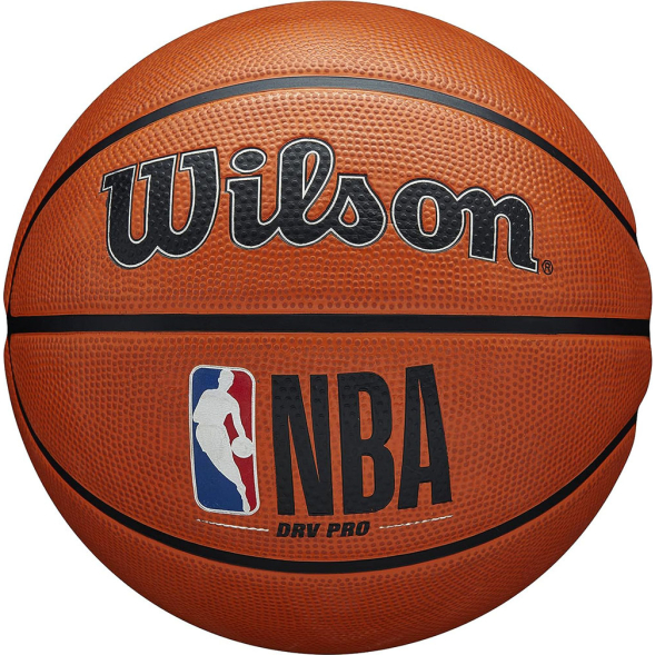 Мяч баск. WILSON NBA DRV Pro, WTB9100XB06 р.6, резина, бутил.камера, оранжевый